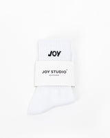Chaussette JOY - Blanc - Joy Studio - Premium Sportswear