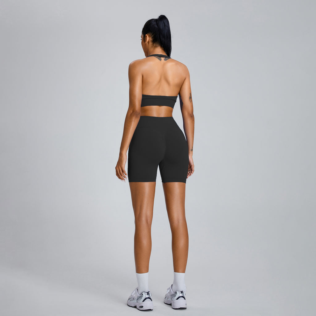 Brassière Low Sculpt Scrunch - Onyx - Joy Studio - Sportswear